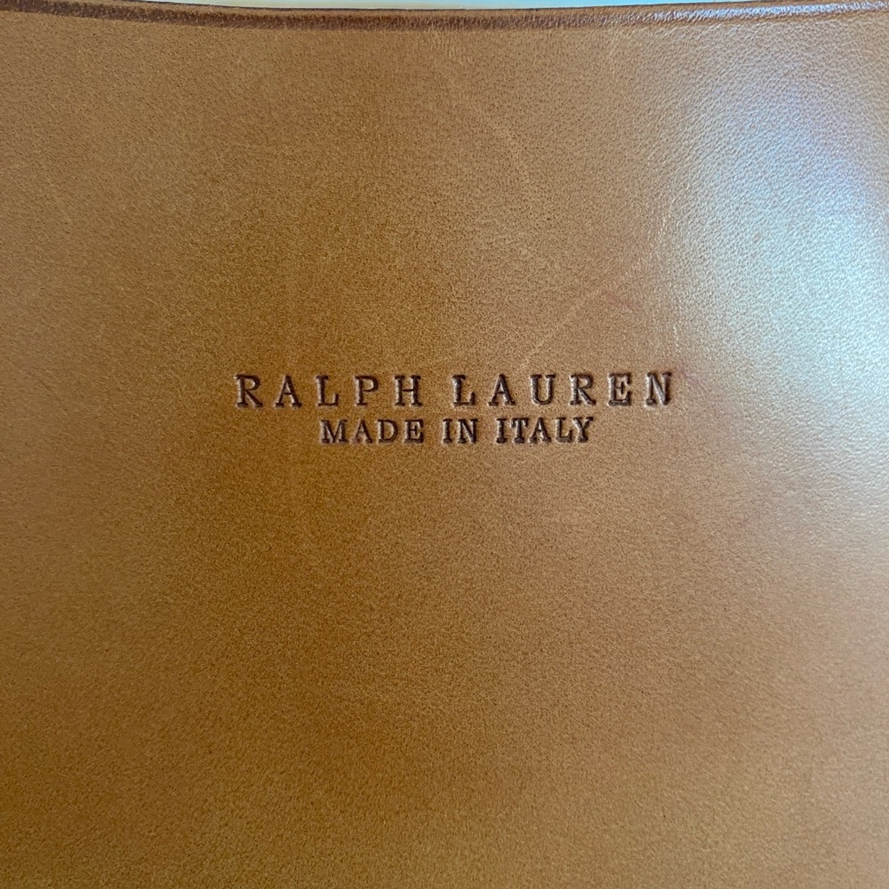 Ralph Lauren collection Brown Leather Saddle bag - Picture 12 of 15
